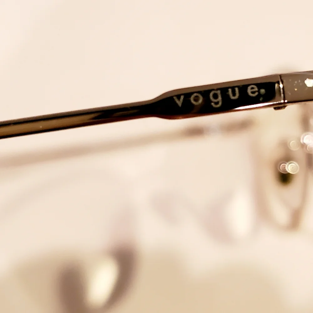Vogue VO4163‎ Women's Eyeglasses - 848 Pale Gold - 53-18-135 - Reading Glasses.